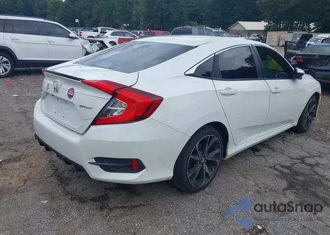 2020 Honda Civic Sport z USA, uszkodzony, nr VIN 2HGFC2F83LH592683
